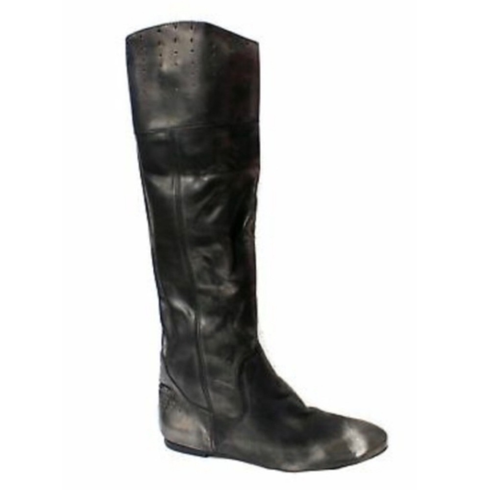 Steven By Steve Madden | ‘Sander’ Gunmetal Boots - Picture 1 of 8